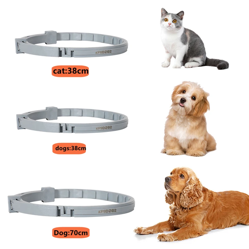 VIP Dog Collar Puppy Cat 70cm  38cm For Small Dogs Cats Anti-Tick Collar Pet Items Accessories Dropshipping Suppliers