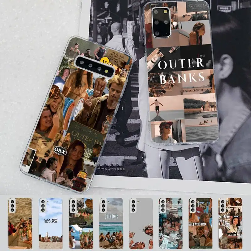 

Outer Banks Phone Case for Samsung S21 A10 for Redmi Note 7 9 for Huawei P30Pro Honor 8X 10i cover