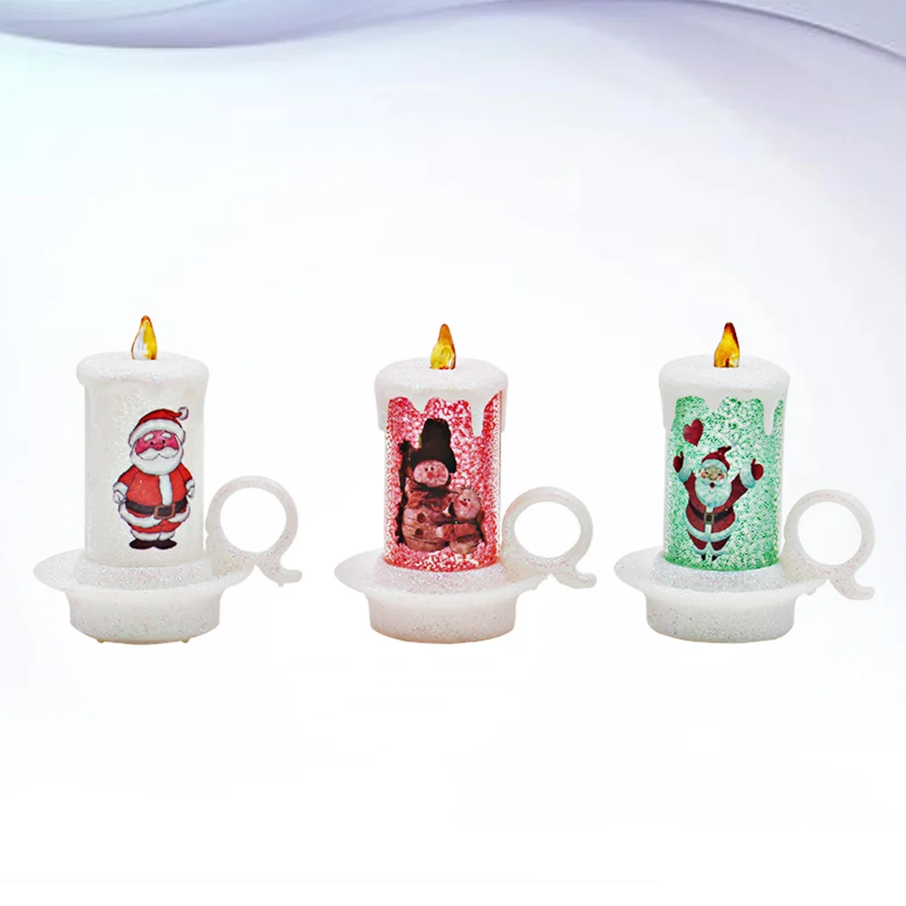 

2PCS Christmas Led Lights Christmas Party Light Lamps Christmas Night