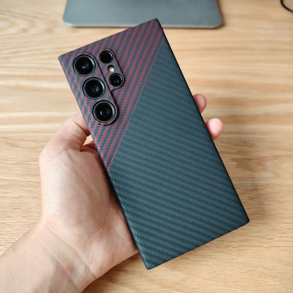 Ультратонкий чехол HKAB Kevlar для телефона s24u S24 U из арамидного волокна