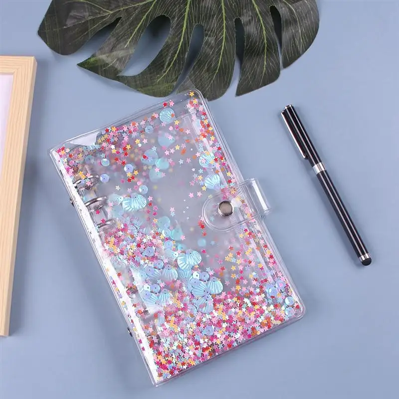 

Budget Binder Zipper Bag A6 Cards Book Transparent Cash Envelopes Waterproof PVC Zippered Cash Bags Money Saving Binder