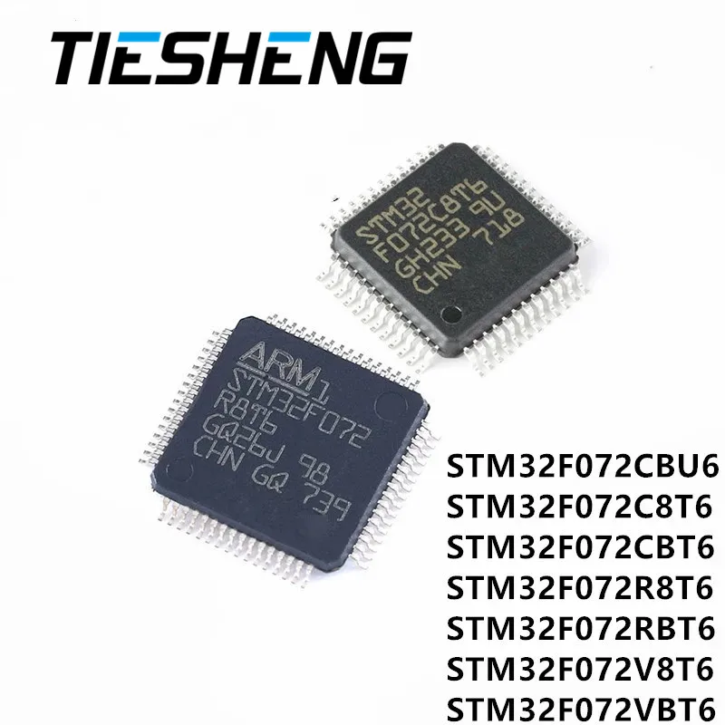 Чипсет 100% STM32F100C4T6B STM32F100C6T6B STM32F100C8T6B STM32F100CBT6B STM32F100R8T6B STM32F100RBT6B LQFP IC |