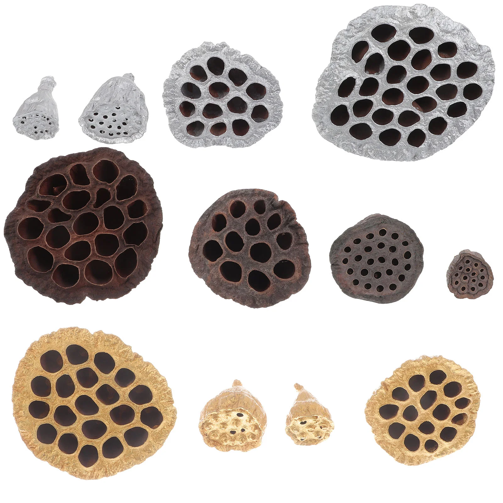 

Lotus Seedpod Home Decor Adornmentchristmas Decors Garden Dried Desktop Statue Decoration