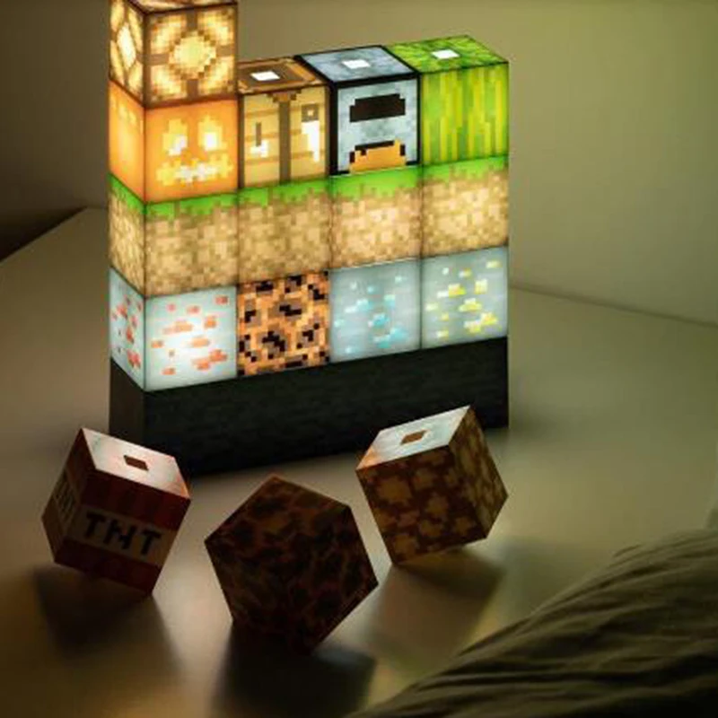 

NIght Lights Custom Stitching Lamp USB Power Decoration Building Blocks