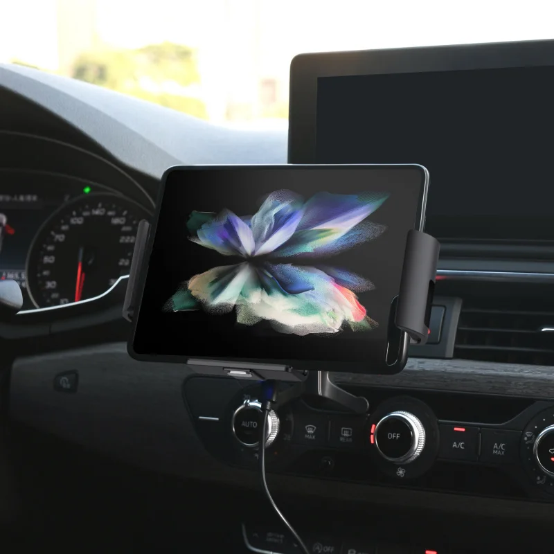Фото -BorderKCCertified SamsungZFold5 Складной экран мобильного телефона Автомобильный беспроводной кронштейн Подходит №3