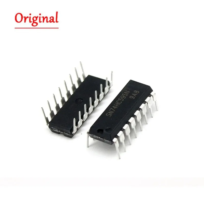 10 шт. 74HC595 DIP16 74HC595D SOP16 Стопорные реечные коробки передач, Tri-State SN74HC595N SN74HC595D