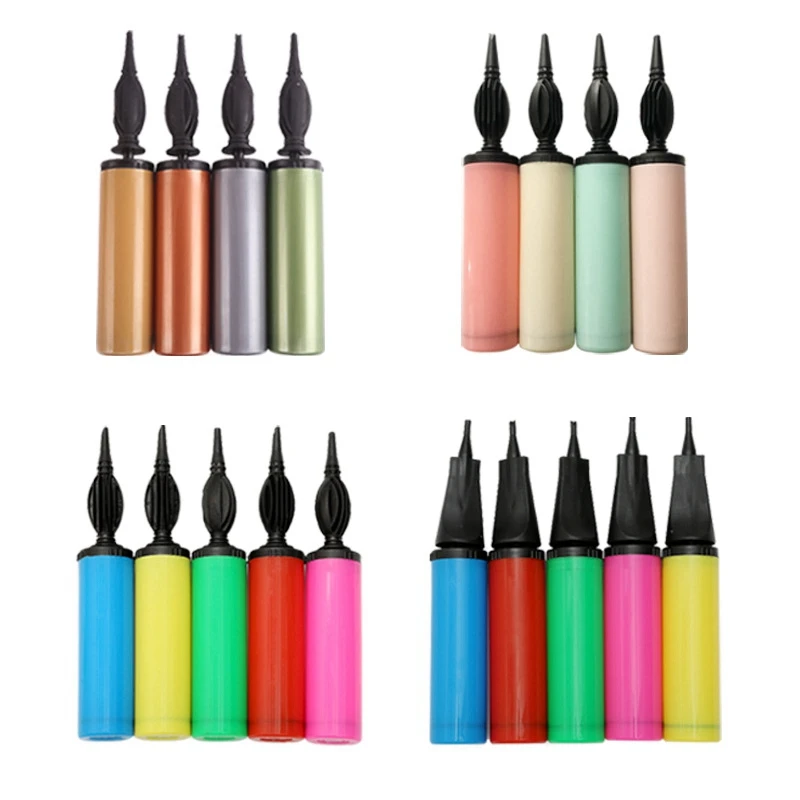 Насос для воздушных шаров пластиковый ручной насос с нажимом празднования дня