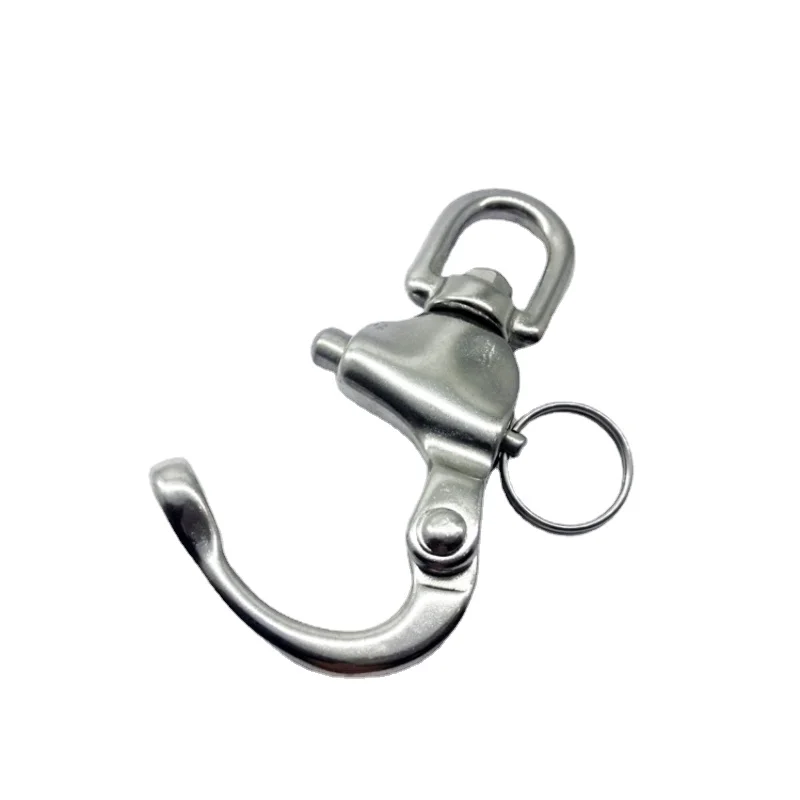 

316 Stainless Steel Swivel Shackle Quick Release Boat Anchor Chain Eye Shackle Swivel Snap Hook for Marine Architectural