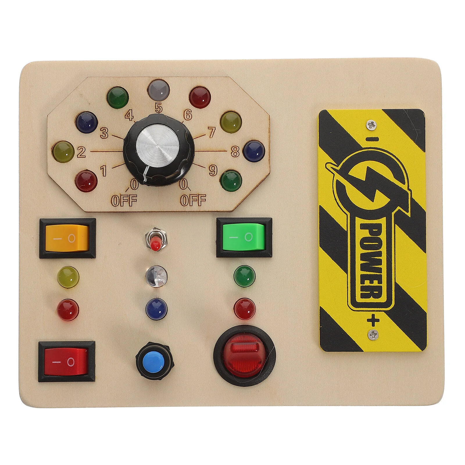 

Birthday Present Travel Busy Board Boy Toddler Toys LED 3 Year Old Wood Sensory Toddlers 3-5 Preschool Infant