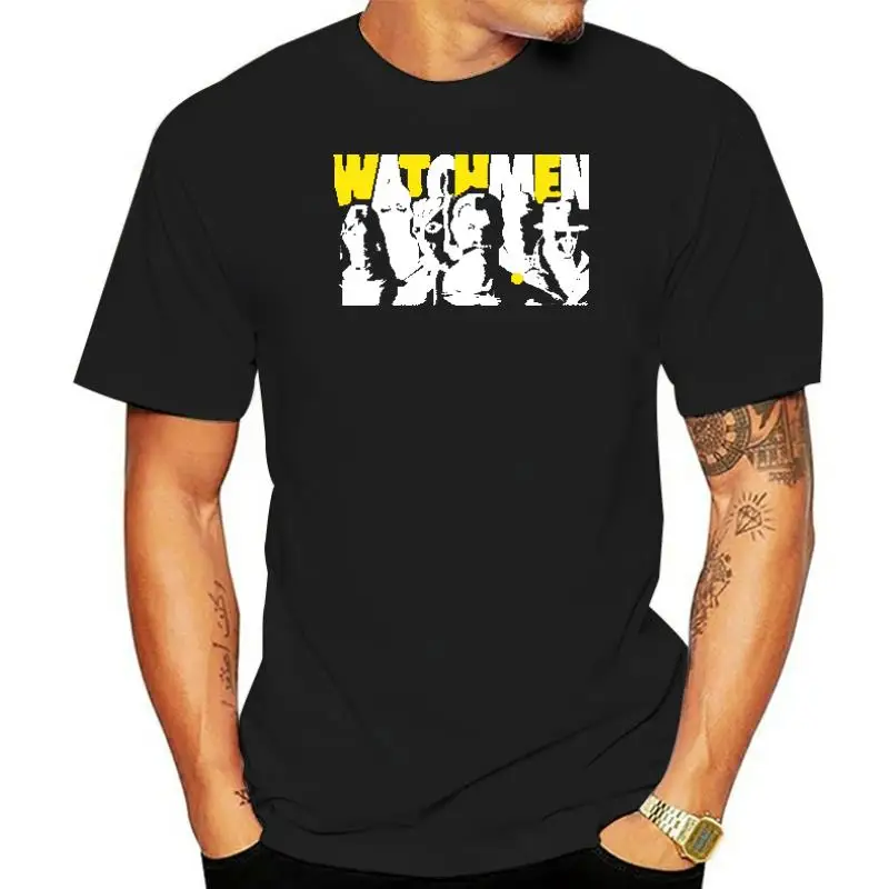 

Men T Shirt T-shirt artwork The watchmen white on black tshirts Women T-Shirt