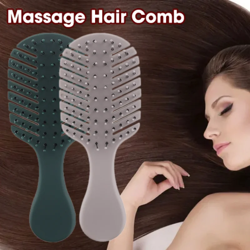 

Massage Comb Dual-use Wet and Dry Anti-Static Airbag Combs Portable Hair Brush Curly Hair Smoothing Styling Hairdressing Tools