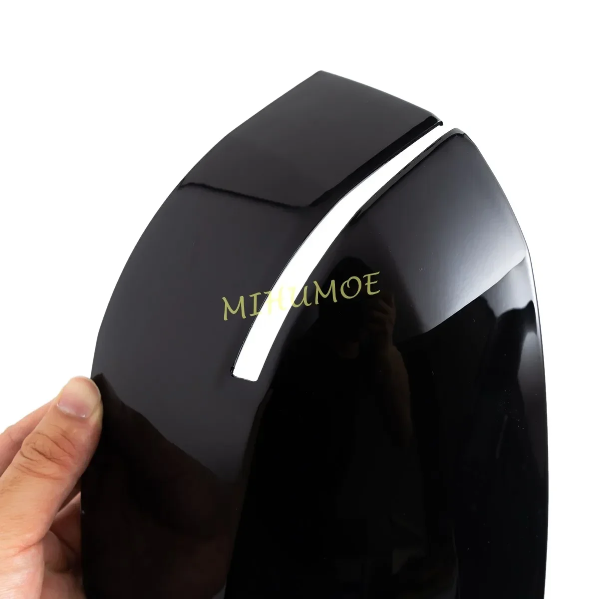 Глянцевая черная крышка для зеркала заднего вида Hyundai Santa Fe 2024-2025