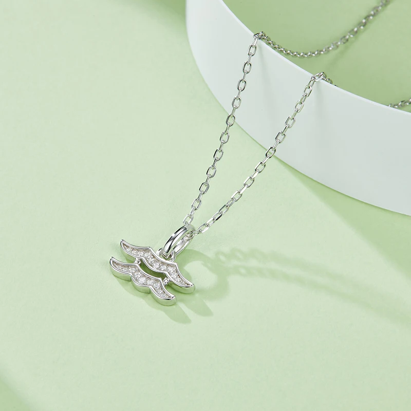 SGARIT модные ювелирные изделия S925 серебро 0.09CT VVS1D Муассанит аквариум подвеска