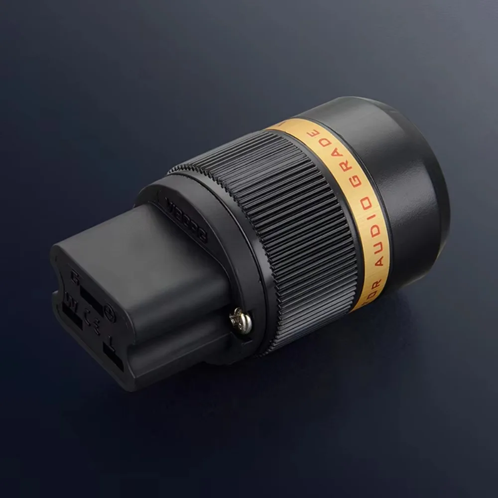 Медь 3U родиевый разъем переменного тока 20A IEC женский питания