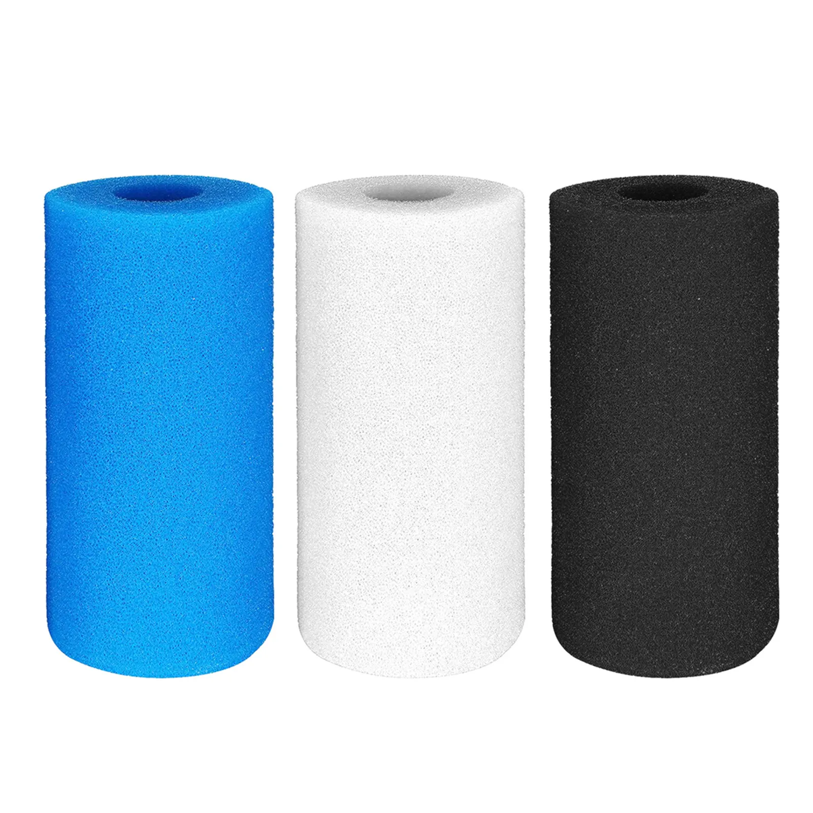 

3Pcs Fish Tank Sponge Filter Reusable Type A Pool Filters Washable Swimming Pool Foam Sponge Filter Fish Tank Cleaning Tools