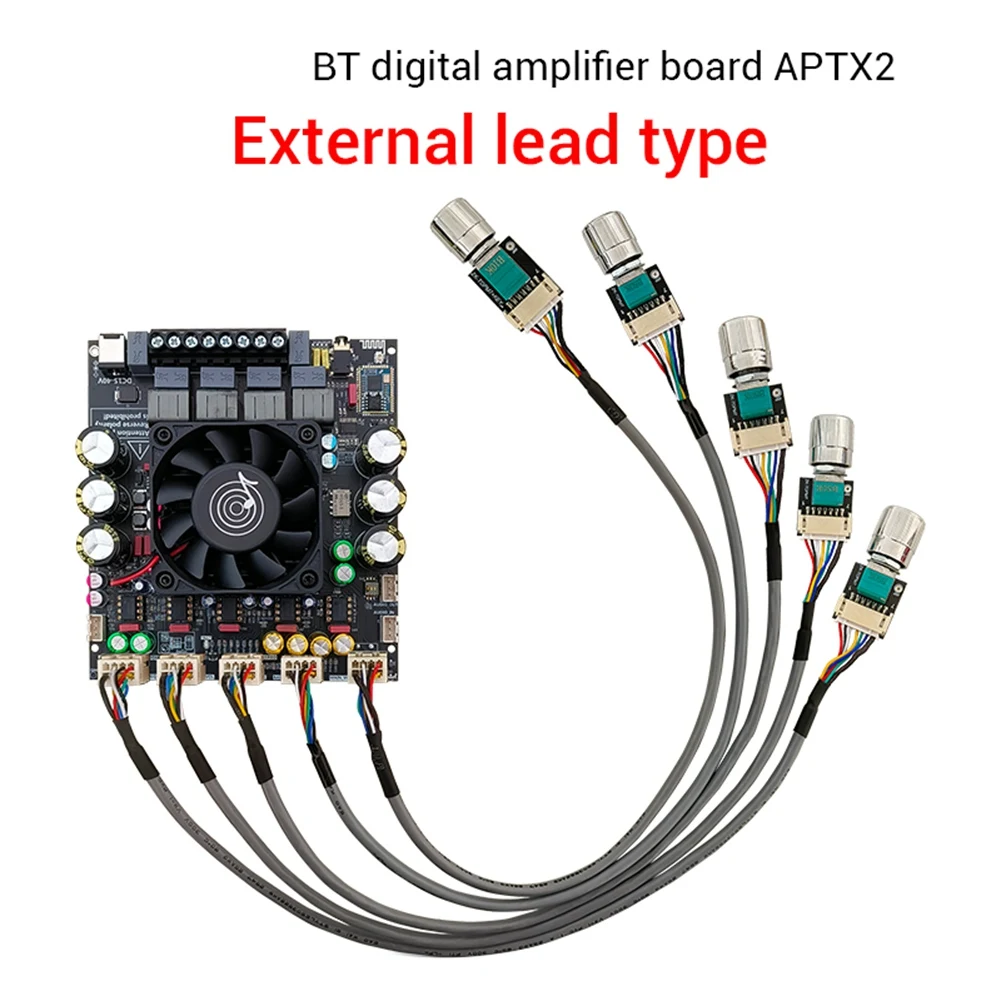 Плата усилителя мощности звука ZK-APTX2 TPA3223 2 1-канальный