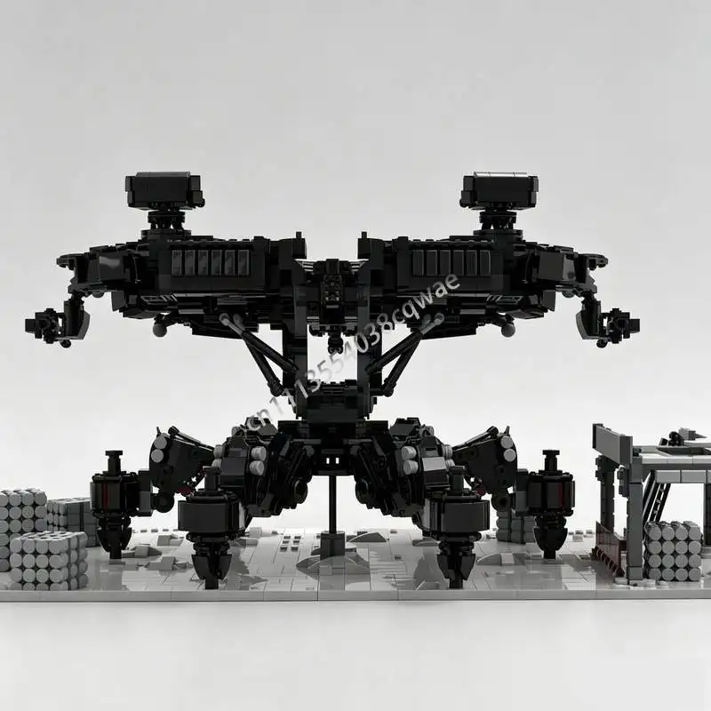 Фото 4785 деталей: Модель робота Deathbringer MOC (научно-фантастический), конструктор-головоломка для самостоятельной сборки, развивающая игрушка, подарок, коллекционный набор для демонстрации №4