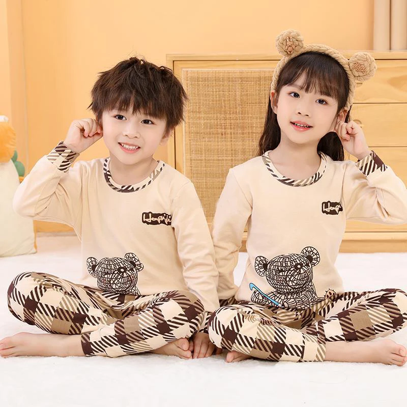 

2022 Autumn Winter Christmas Kids Clothing Sets Children's Pajamas Sets Girls Christmas Sleepwear Boys Sets Kids Clothes Boys