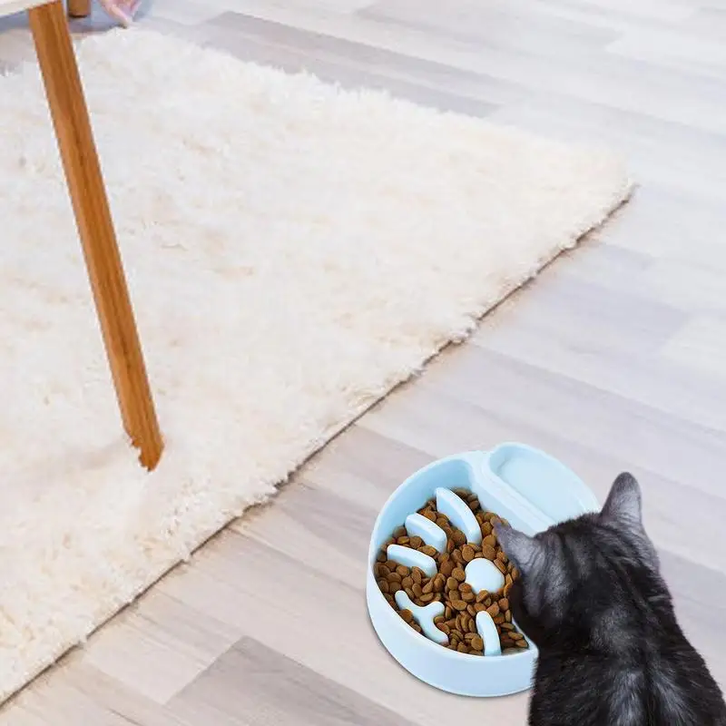 

Slow Feeder Dog Bowls Pet Slow Food Bowl Puppy Non Slip Puzzle Bowl Feeder To Slow Down Eating For Dog And Cat Animal Supplies