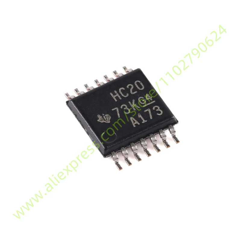 1 шт. новый оригинальный SN74HC20PWR ДВОЙНОЙ 4-ВХОДНОЙ положительный и отрицательный чип затвора TSSOP-14 HC20