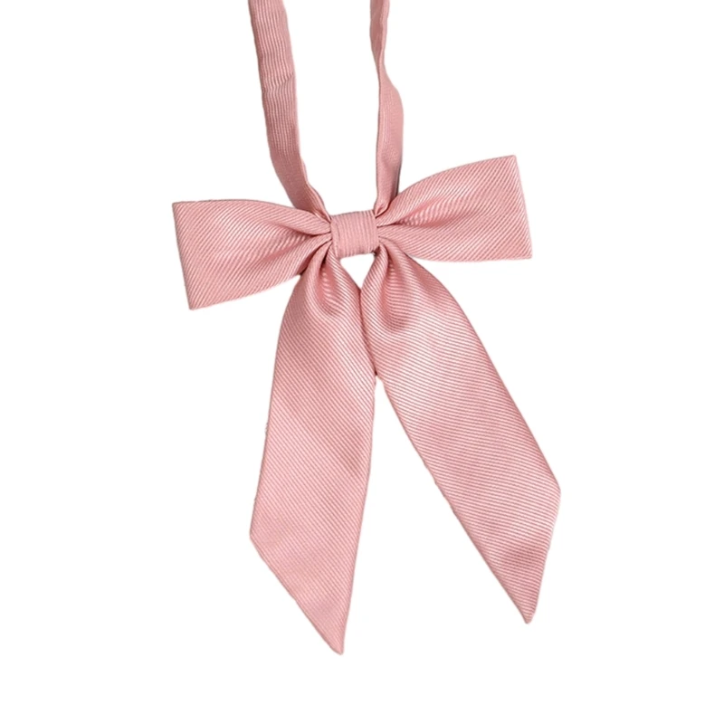 

Ленты DIY бабочка узел атласная рубашка-бабочка аксессуар женская униформа галстук-бабочка