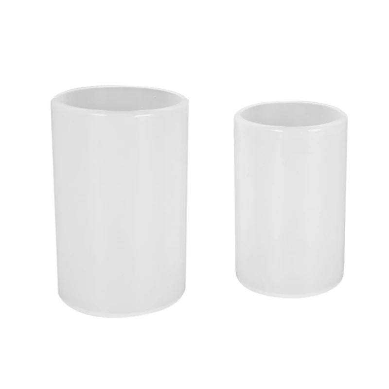 

2 Sizes Cylinder Candle Molds Silicone Mold For Candle Making, Pillar Candles Resin Mould Epoxy Resin Casting Molds