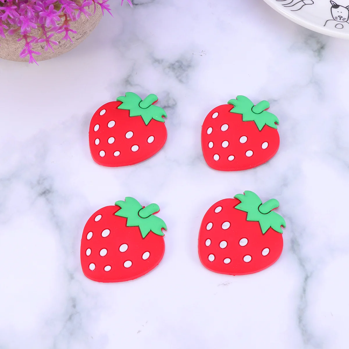 Маленькие магниты наклейки на холодильник полная дверная крышка 10 шт. фруктовый