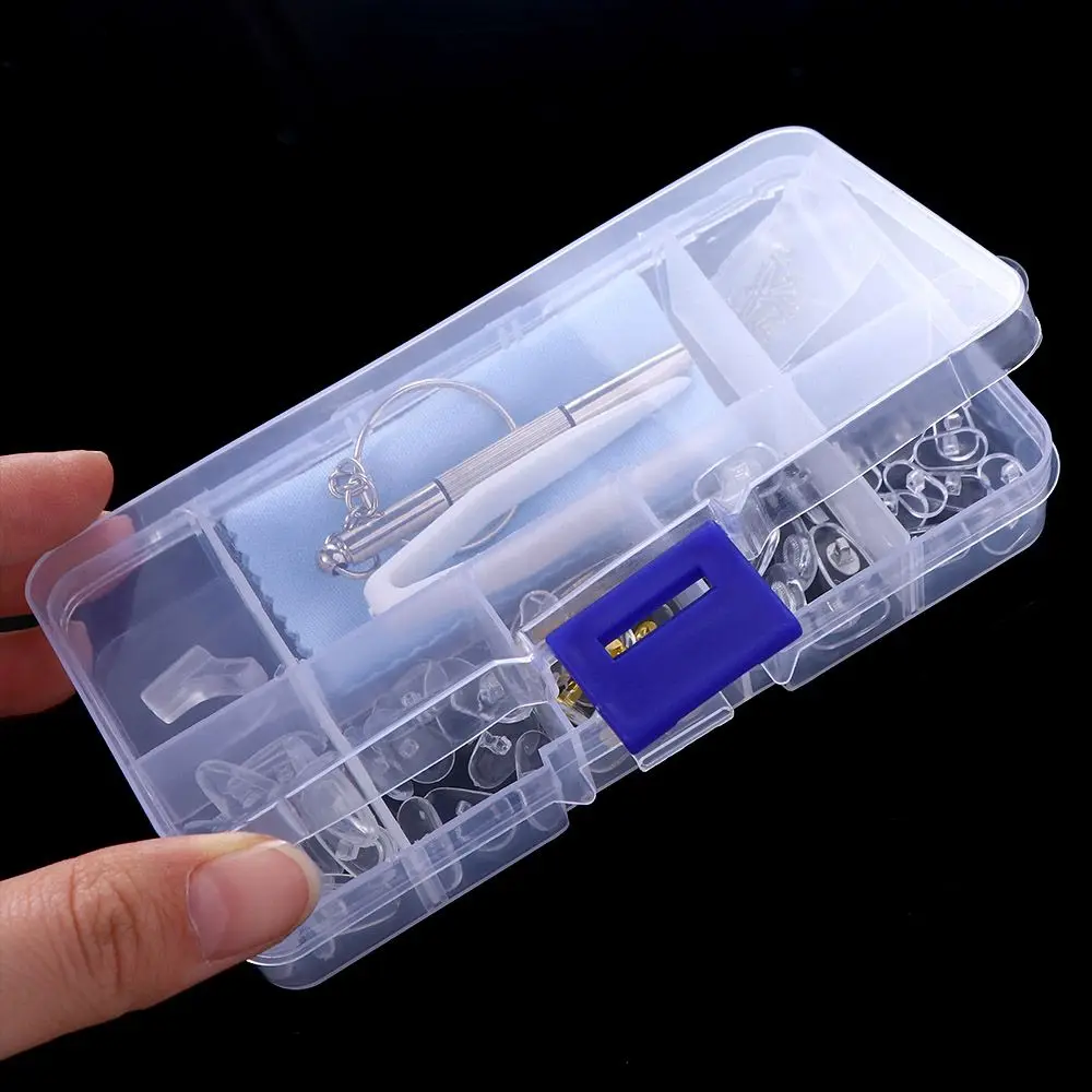 Металлический Противоскользящий пинцет заушные крючки накладки для очков