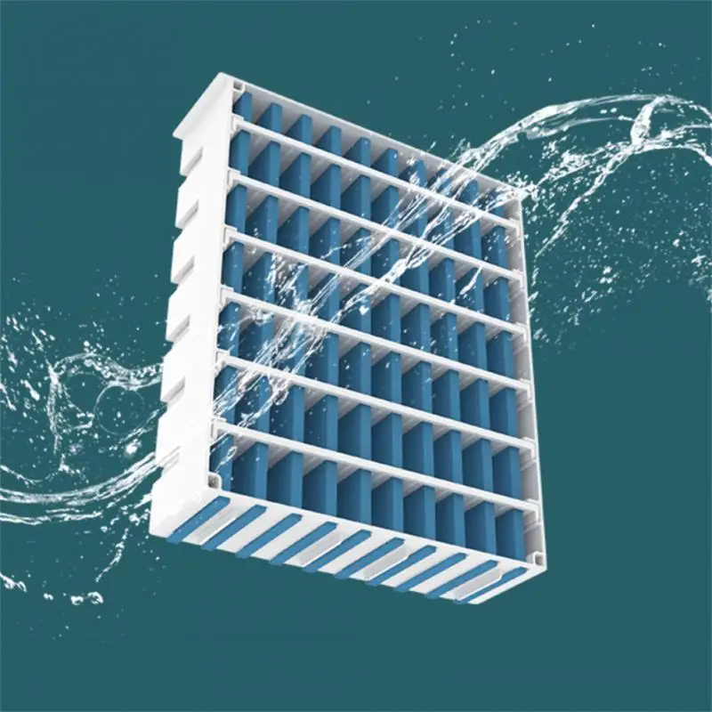 

90 Degree Blowing Angle Air Conditioning Fan White Low Noise Water Cooling Fan Humidification Usb Cooling Mist Fan 10w