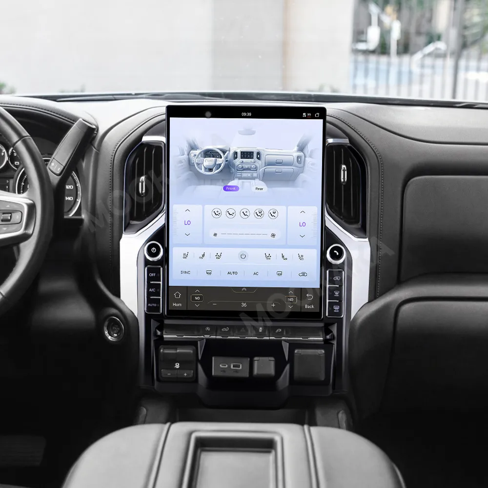 Фото 16.2-дюймовый автомобильный мультимедийный плеер на Android для Chevrolet Silverado 2019~2023, автомобильная магнитола с GPS-навигацией, CarPlay, Auto DSP, головное устройство №2