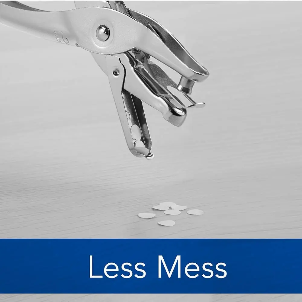 1 отверстие Дырокол емкостью 5 листов бумага с одним отверстием хром (74005)