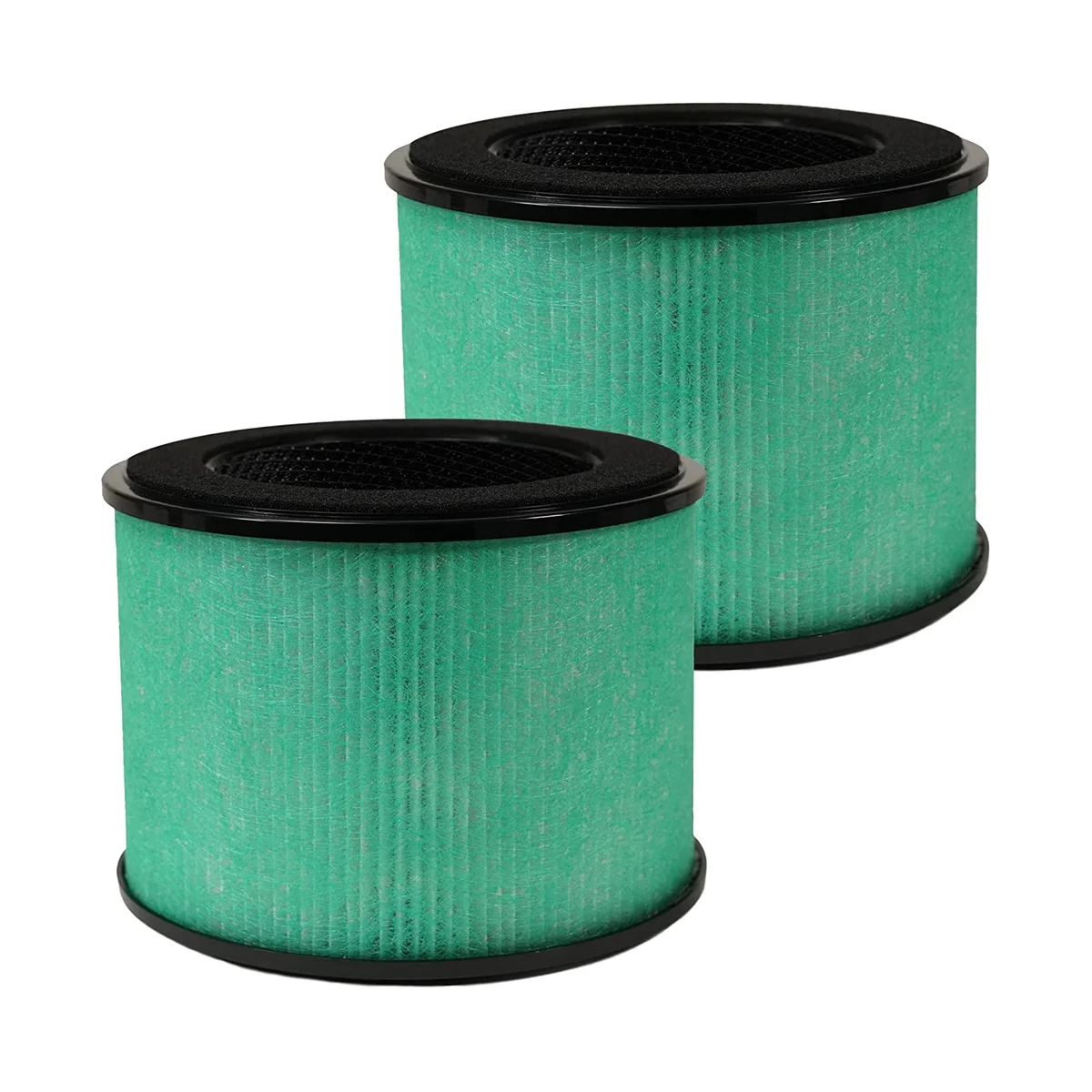 

2Pcs BS-08 3-In-1 True HEPA Replacement Filter H13 Grade Compatible for PARTU BS-08 HEPA Air Purifier