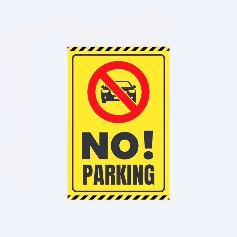 

Автомобильные наклейки и наклейки БЕЗ ПАРКИРОВКИ ВОДОНЕПРОНИКА Подходит для окон и бамперов автомобиля 15 см ПВХ KK