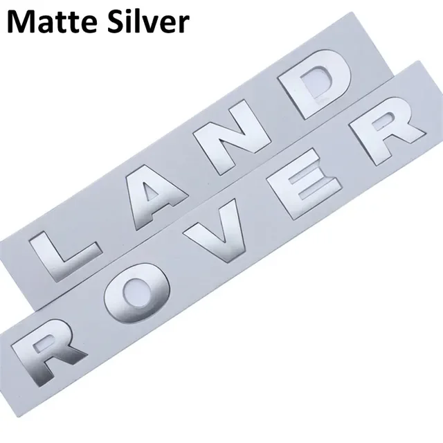 

3D буквенный капот автомобиля, эмблема для Land Rover Range Velar Sport Discovery 2 3 4, защитник, хромированные наклейки на переднюю головку