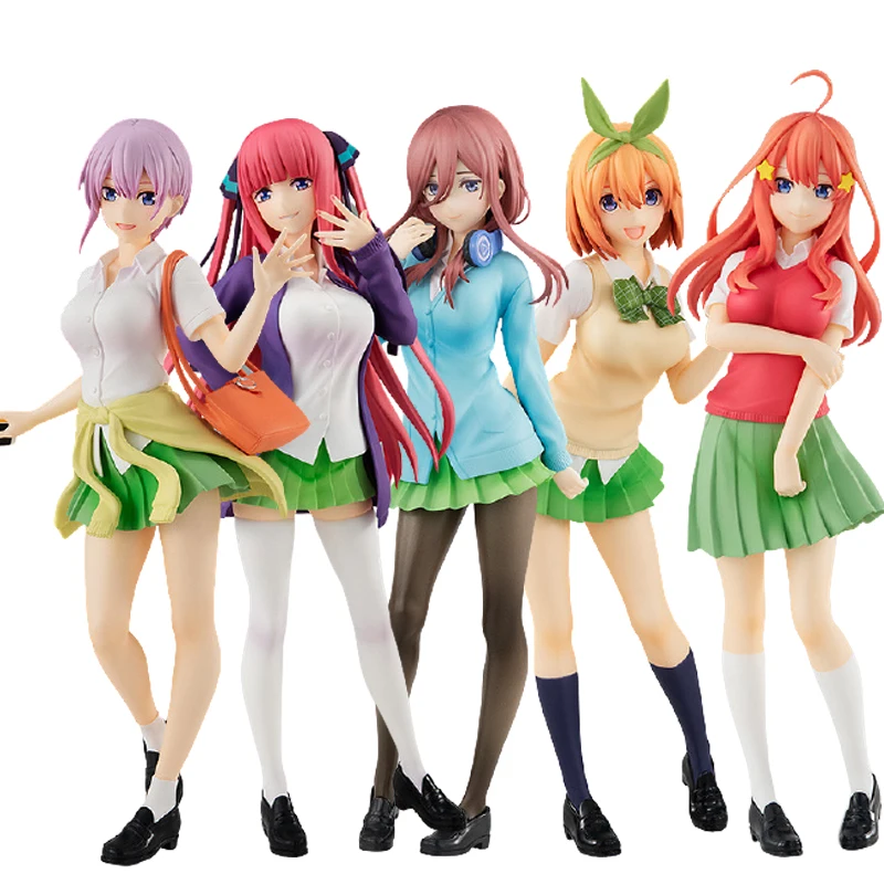 

Original GSC Up Parade Gotoubun no Hanayome Nakano Ichika Nino Miku Yotsuba Itsuki PVC Action Figure Doll Toys Model