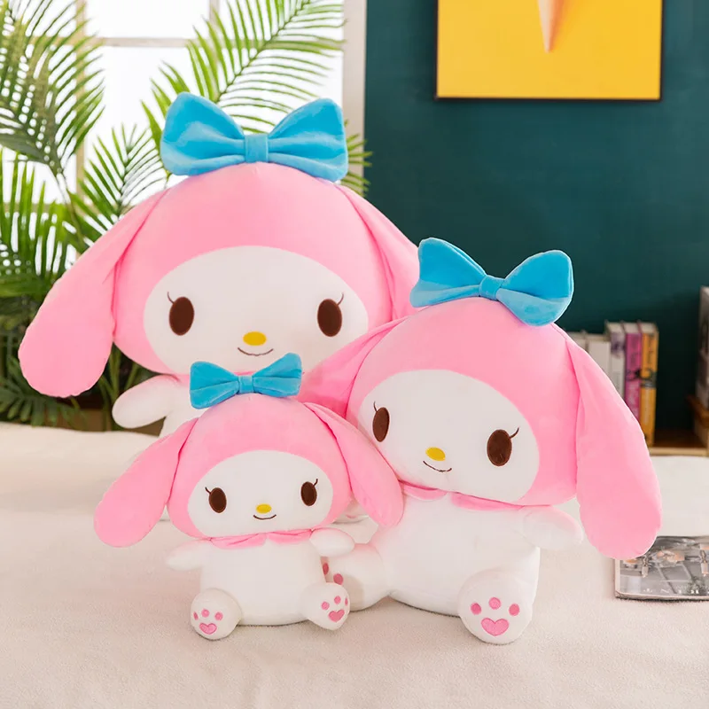

Cartoon Kawaii My Melody Pillow Doll Stuffed Animal Plushie Toy Kids Birthday Gift Home Decoration Xmas Gift