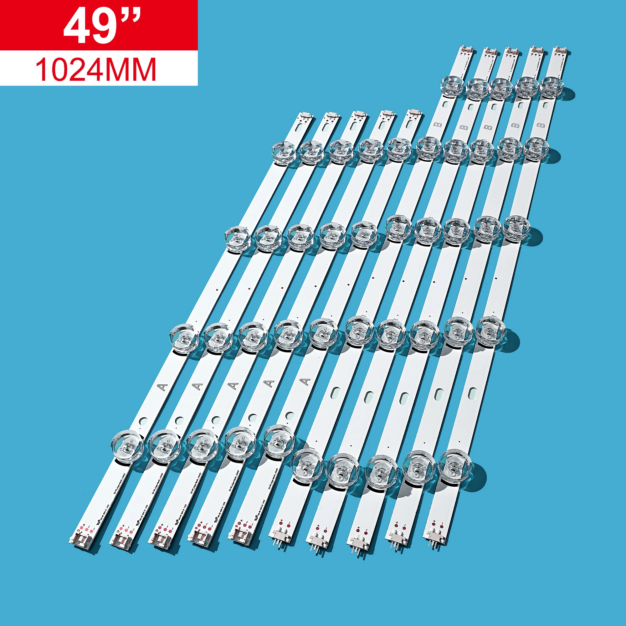

10 шт. Светодиодная лента для светильников Innotek DRT 3,0 49 "A/B 6916L 1788A 1789A 49LB580V 49LB585V 49LB5610 49LB5800 49LB580N LC490DUE Новинка