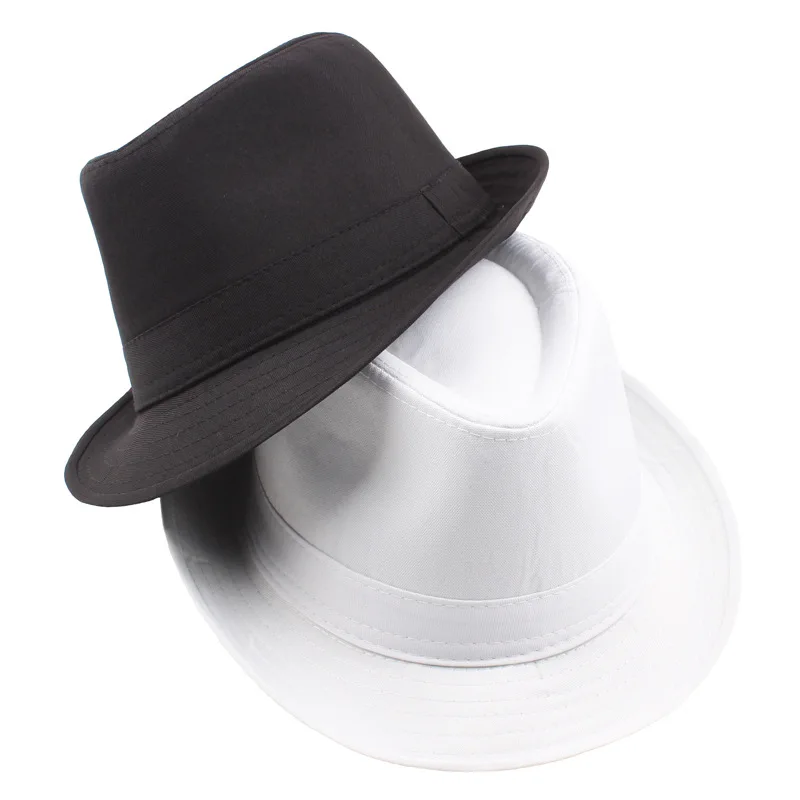 

Fashion Retro Men's Hats Top Jazz Hat Wide Brim Sun Protection Classic Fedora Jazz Hat Men Summer Outdoor Sun Caps