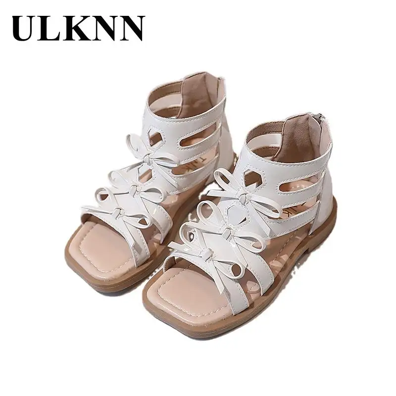 

Girls' Roman Sandals 2022 Summer New Children's Heel Roman Shoes 3-year-old Baby Soft Sole Baby Princess Shoes
