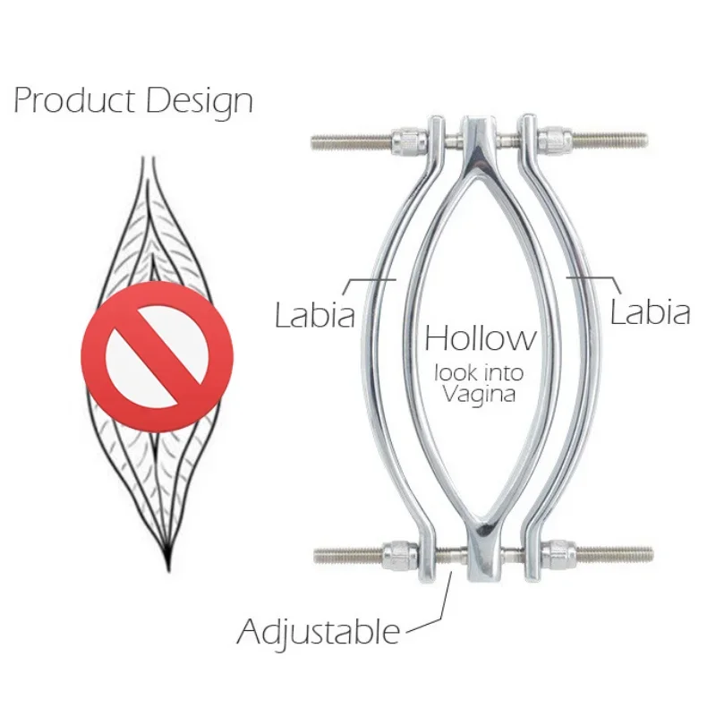 Зажим для губной глазки алюминиевый сплав вагина внутренний вид снайфер