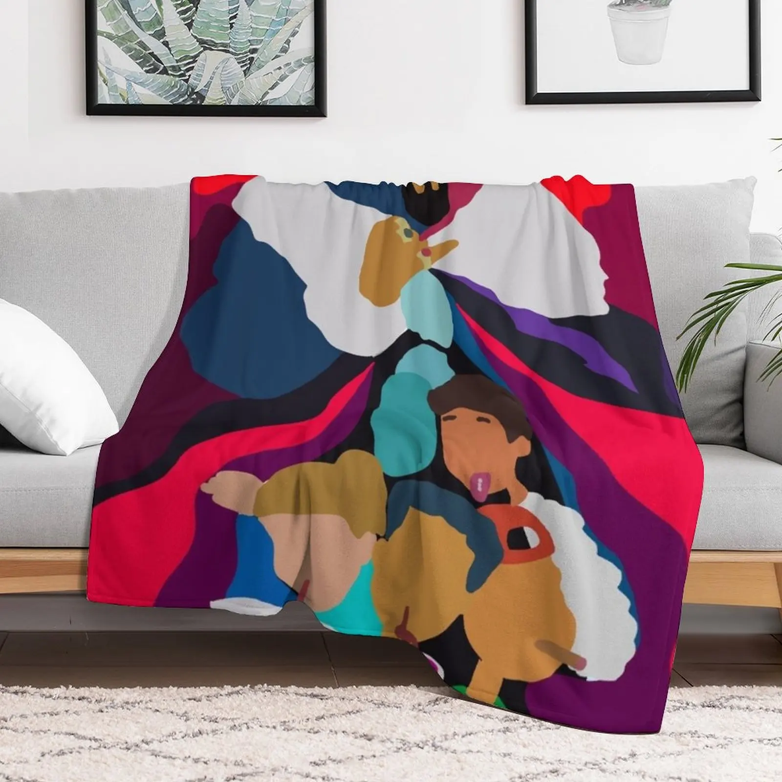 Kod минималистичный альбом покрывало декоративные кровати одеяла для сна