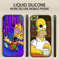 the simpsons phone case for huawei p20 p30 p40 lite pro plus p20 lite 2019 p smart 2020 2019 z 5g original protective back
