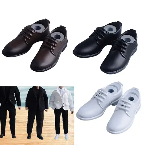 Мужские кукольные туфли Perfeclan 1:12