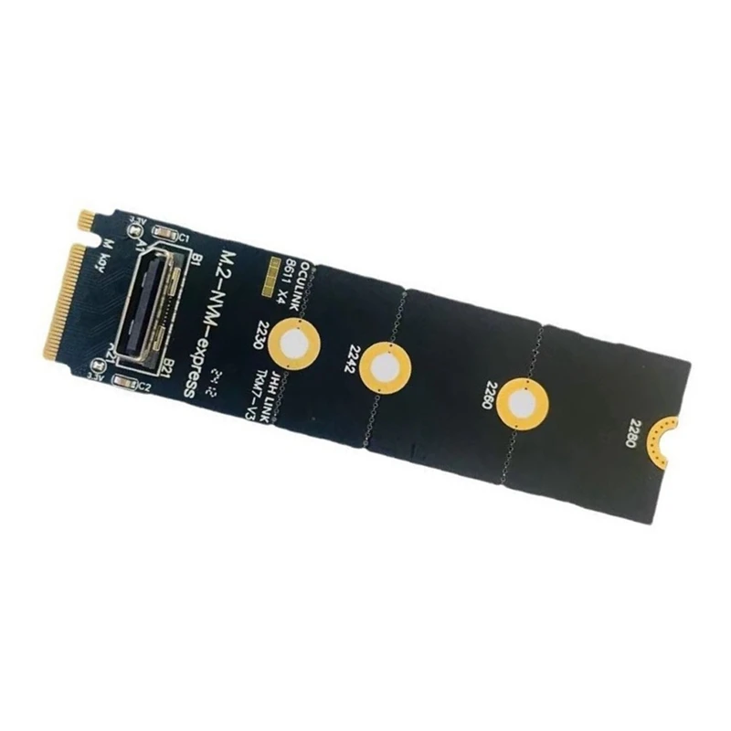 Для адаптера M.2 NVME к Oculink Female SFF-8612 PCI-E X4 поддержка DOCK-OC4 для 2 5-дюймового U.2 (SFF 8639) SSD