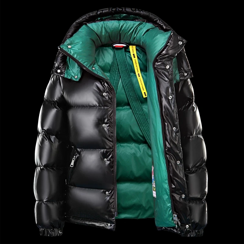 Jacket Man Down Down Coats Winter Jackets For Men Waterproof Hooded Anorak Jacket Casual Short Luxury Puffer Jacket Men 2023