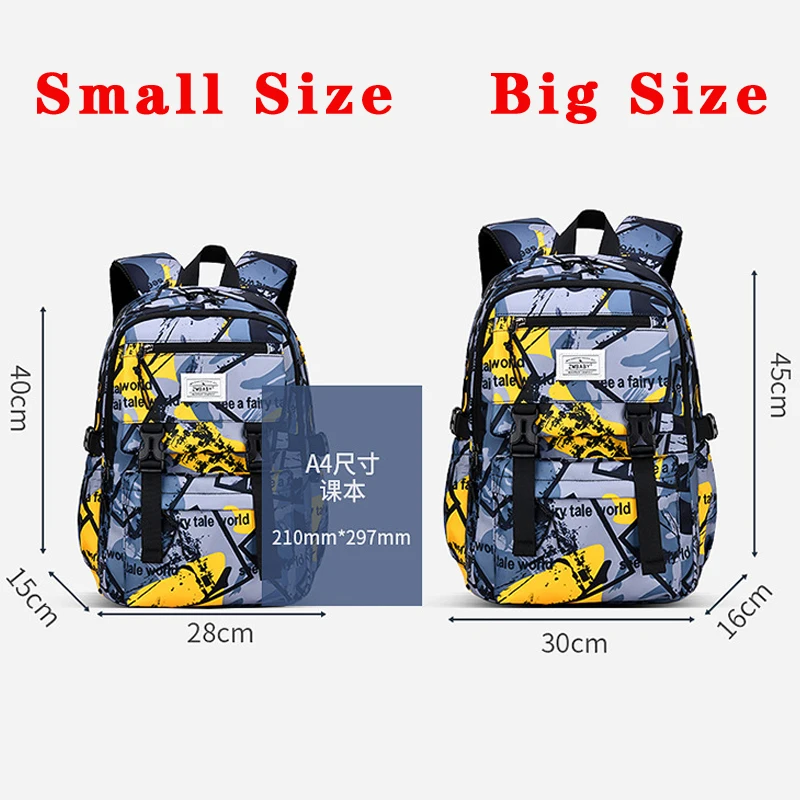 Fashion Backpack Children School Bags for Teenagers Girls Boys Waterproof Kids Students Primary School Backpack mochila infantil