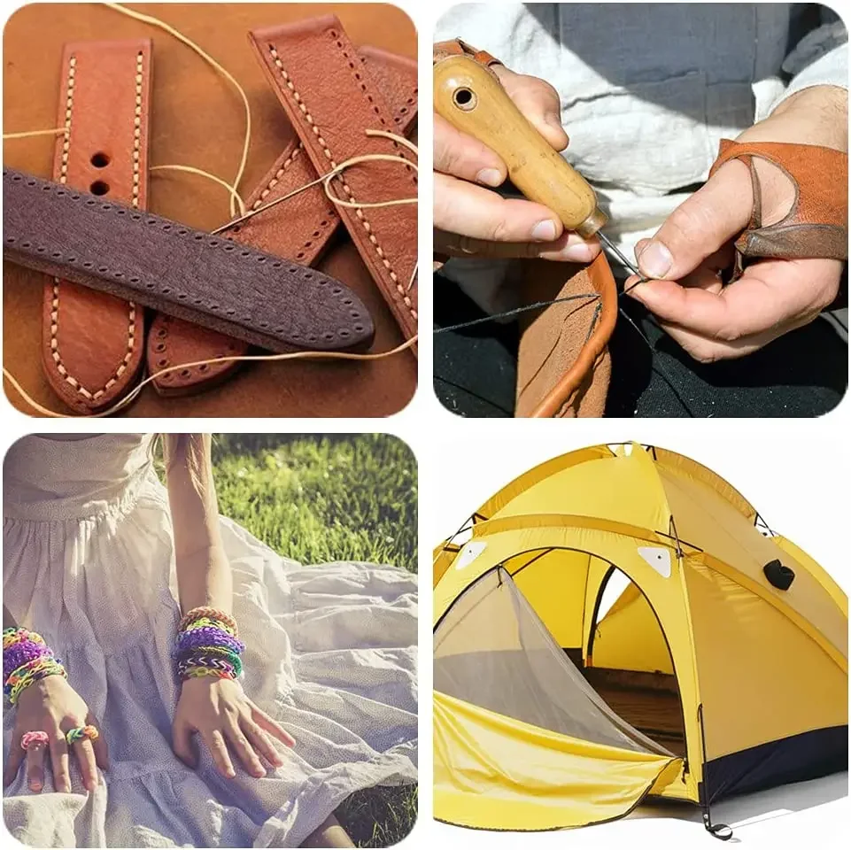 1 шт. 150D плоская вощеная нить диаметр 0 8 мм специальная для кожи сделай сам прочная