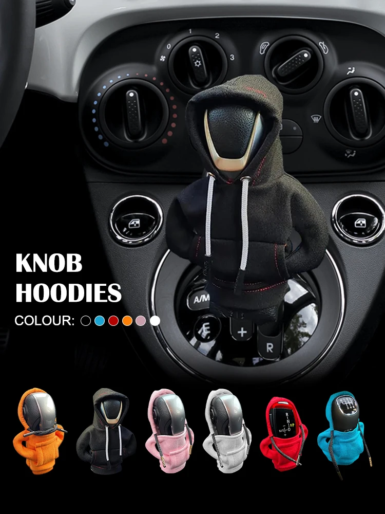 Kfz-Schaltknauf Abdeckung lustige Hoodie Sweatshirt Anti-Rutsch-Knopf  Zahnrad Stick Protector Schaltknauf Hoodie Cover Hülle - AliExpress