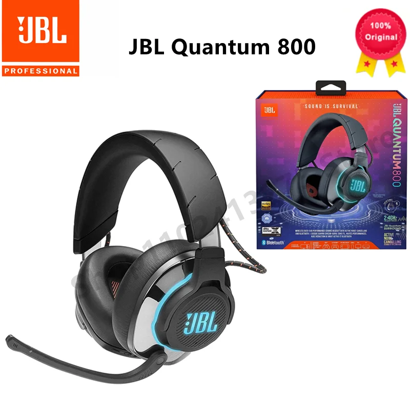 

100% Original JBL Quantum 800 Bluetooth Wireless Over-ear Game Headset Active Noise Canceling For Nintendo Switch/iPhone