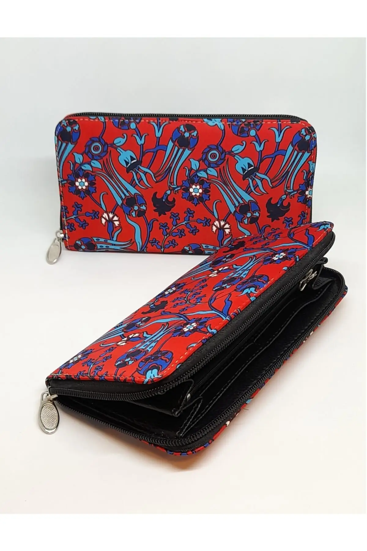 

Women's Wallet S Silk Fabric Pattern Luxury Design Fashion Coin Purse Simple Card Holder Wallet